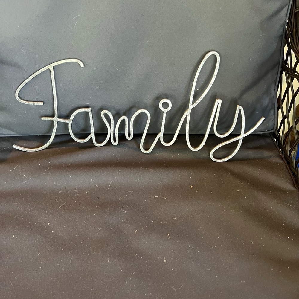 Hobby Lobby “Family” Wall decor